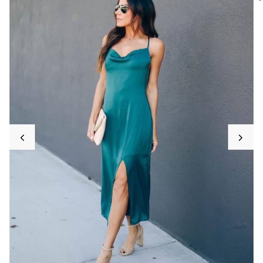 NWT Vici Midi Dress w/ Slit